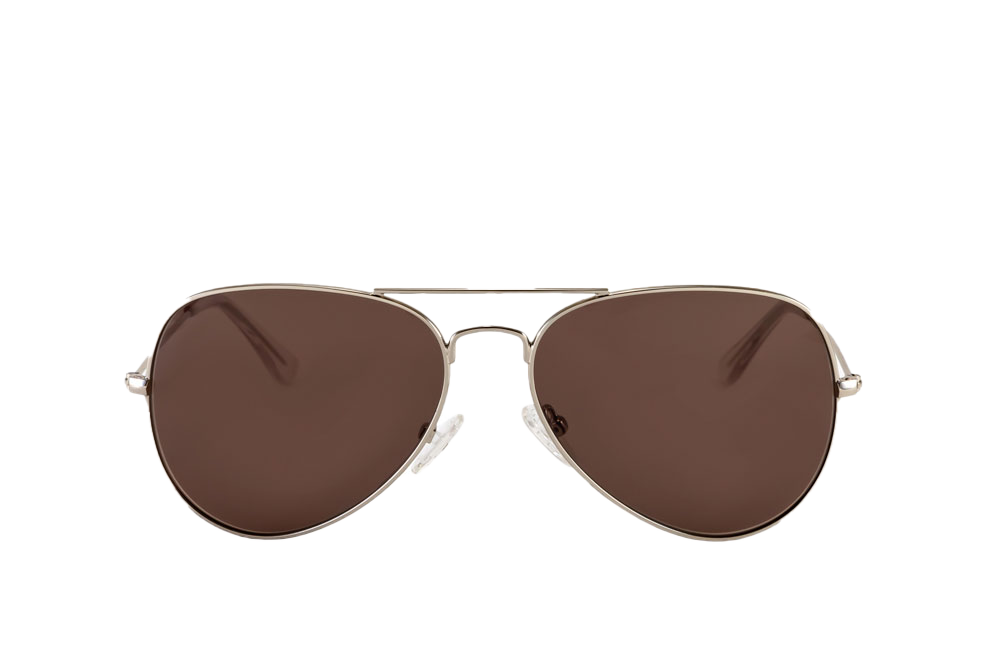 Maverick Sunglasses (Brown) Front View