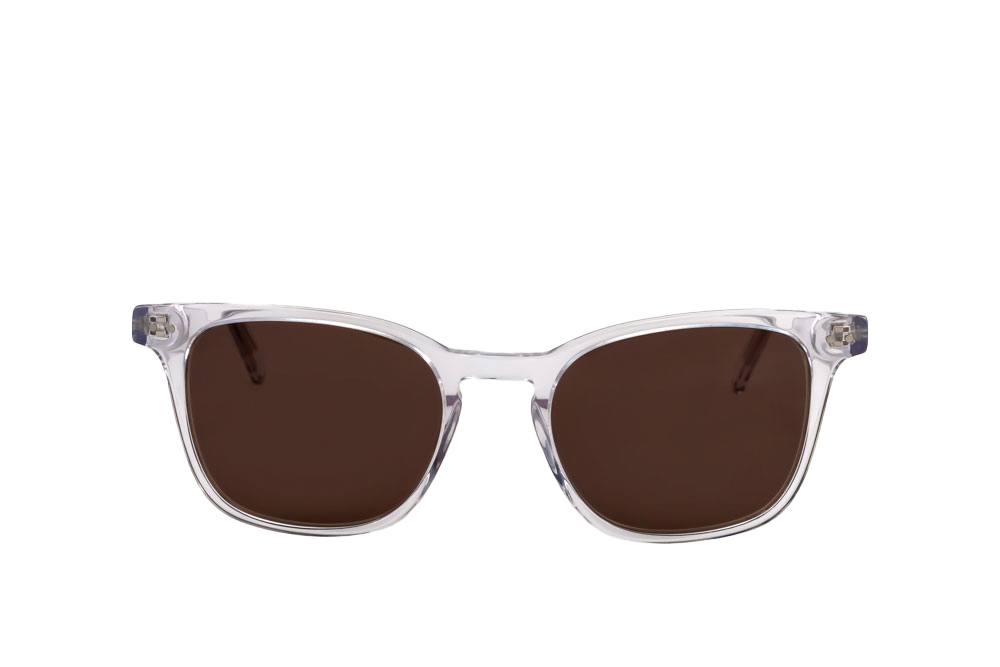 Crystal Sunglasses Prescription (Brown) Front View