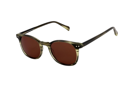 Arrow Sunglasses Readers (Brown) Angled View