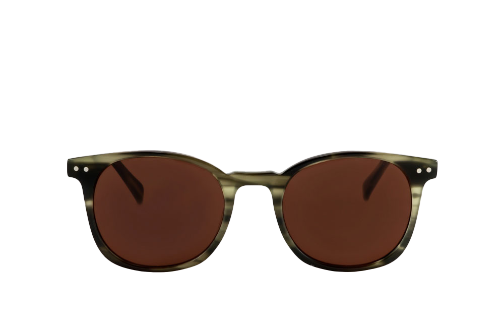 Arrow Sunglasses Readers (Brown) Front View